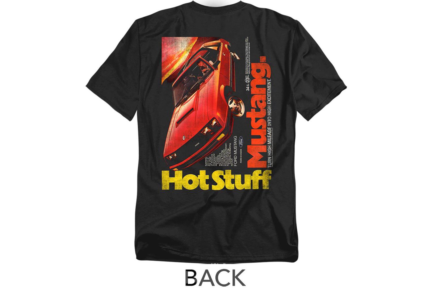 Men's Ford Hot Stuff Front Back T-Shirt