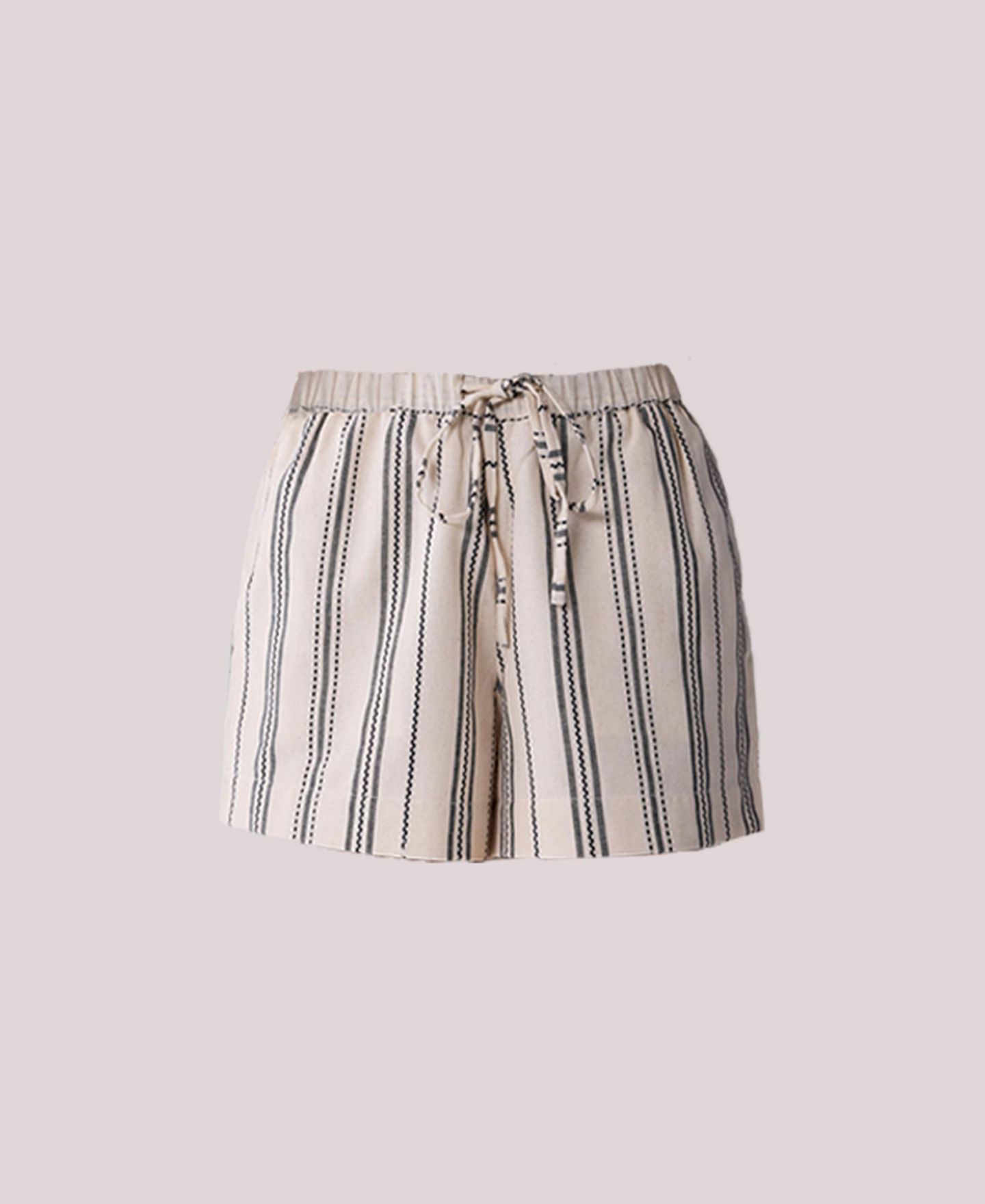 Женские шорты Reistor Regular Drawstring Shorts in Stripes — фото 8