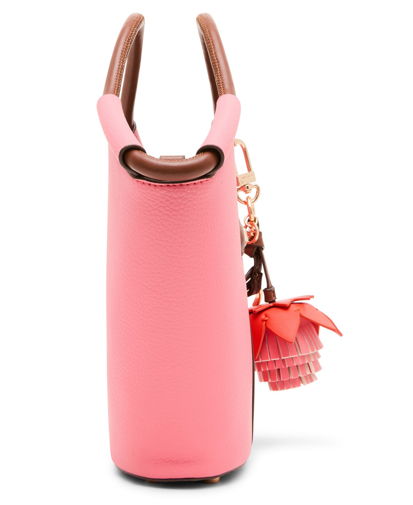 Женская сумка Anne Klein Mini Magnetic Snap Tote Handbag, цвет: Розовый — фото 5