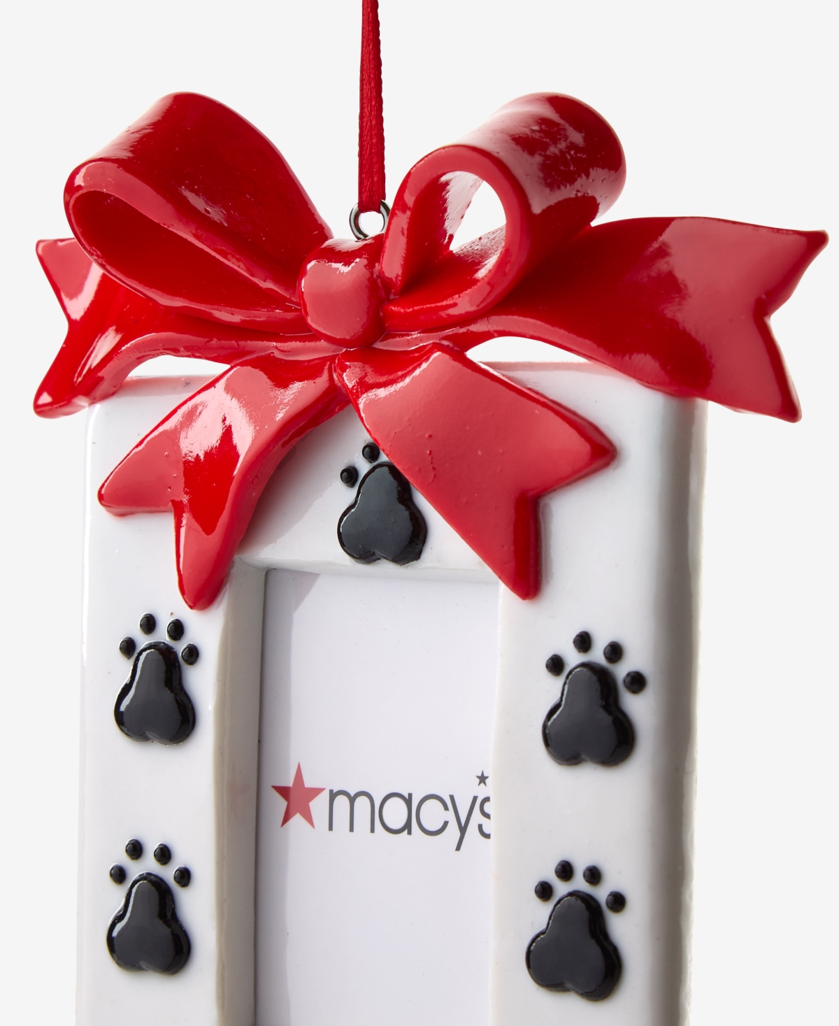 Holiday Lane Pets Dog Print Frame Ornament, Macy's Exclusive