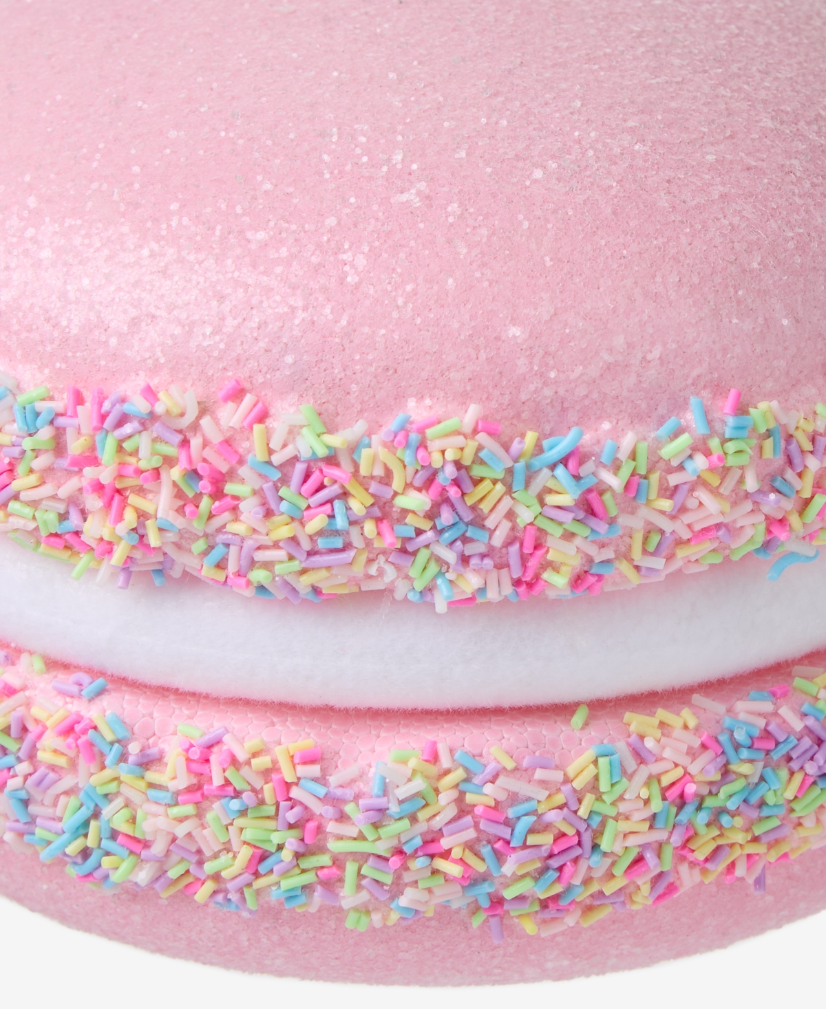 Holiday Lane Pink Macaron with Sprinkles Ornament 6", Macy's Exclusive