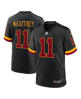 Men's Luke McCaffrey Black Washington Commanders Hail Raiser Alternate Game Jersey