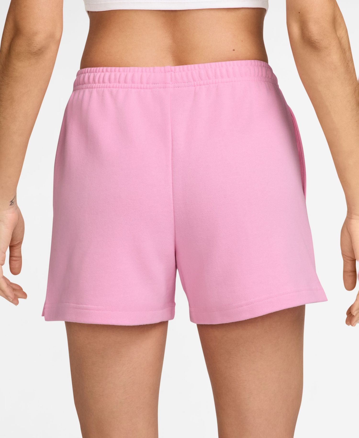 Women's Studio Fleece Mid-Rise 4" Shorts