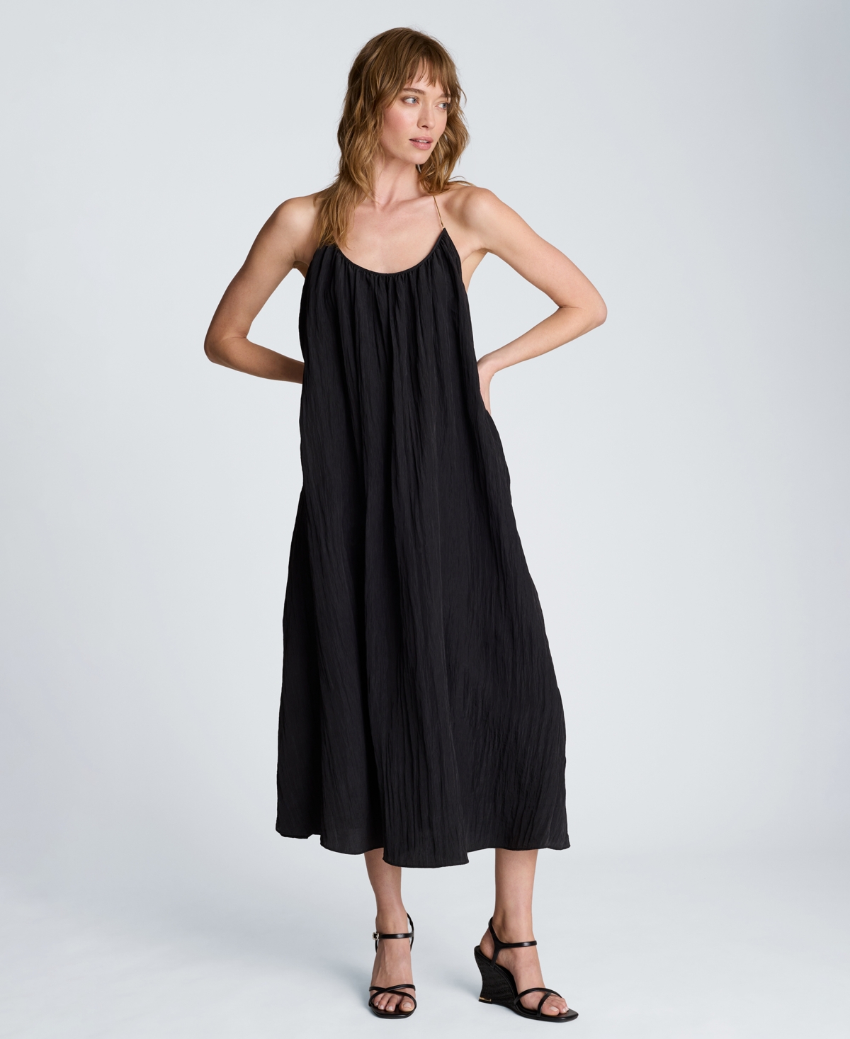 Kenneth Cole Women's Halter Neck Midi Dress