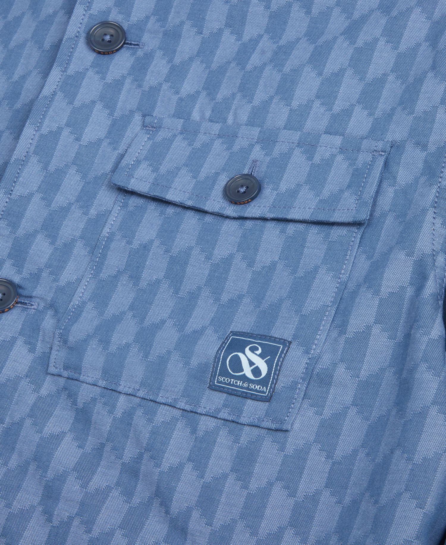 Men's Button-Front Shacket
