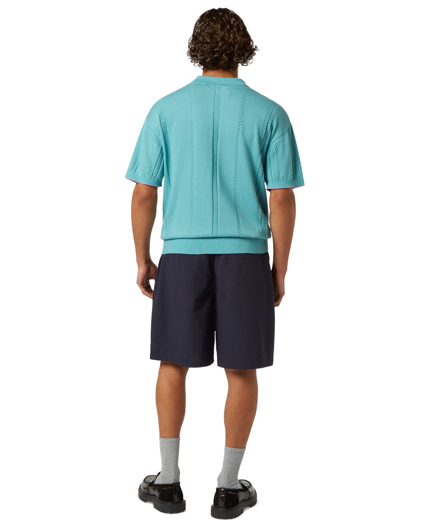 Men's Knit Polo Shirt