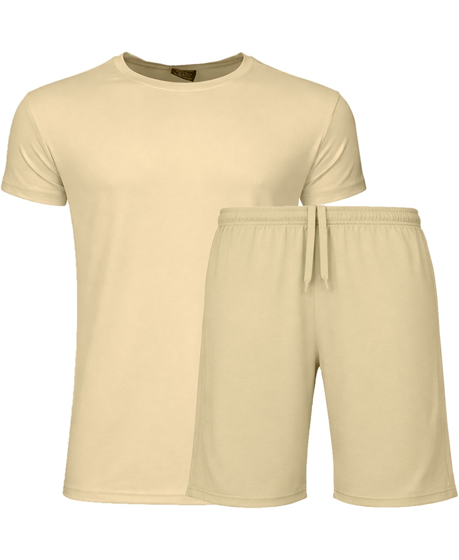 Men's Athletic T-Shirt and Shorts, 2-Piece Set