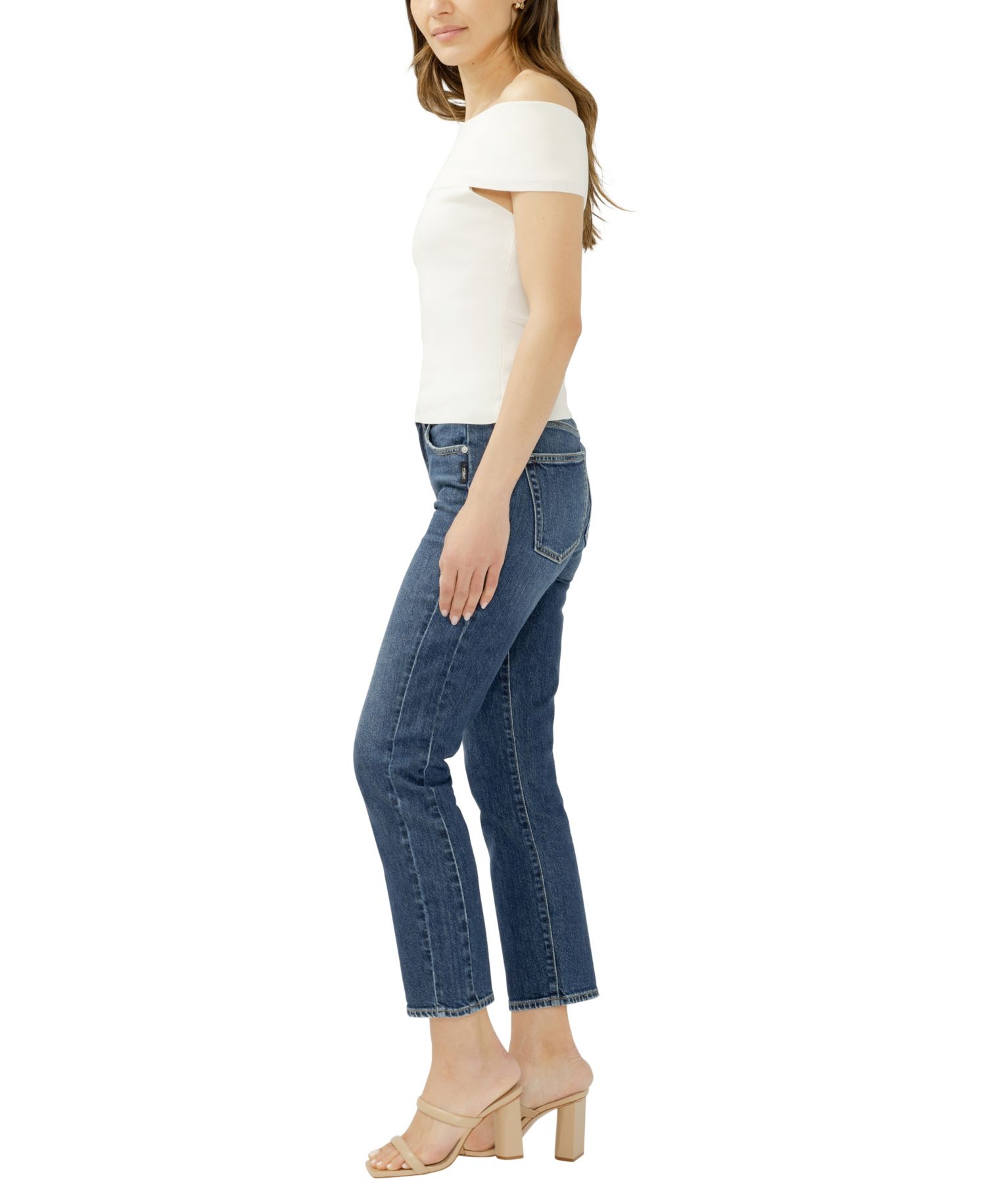 Women's Most Wanted Mid-Rise Straight-Leg Ankle Jeans
