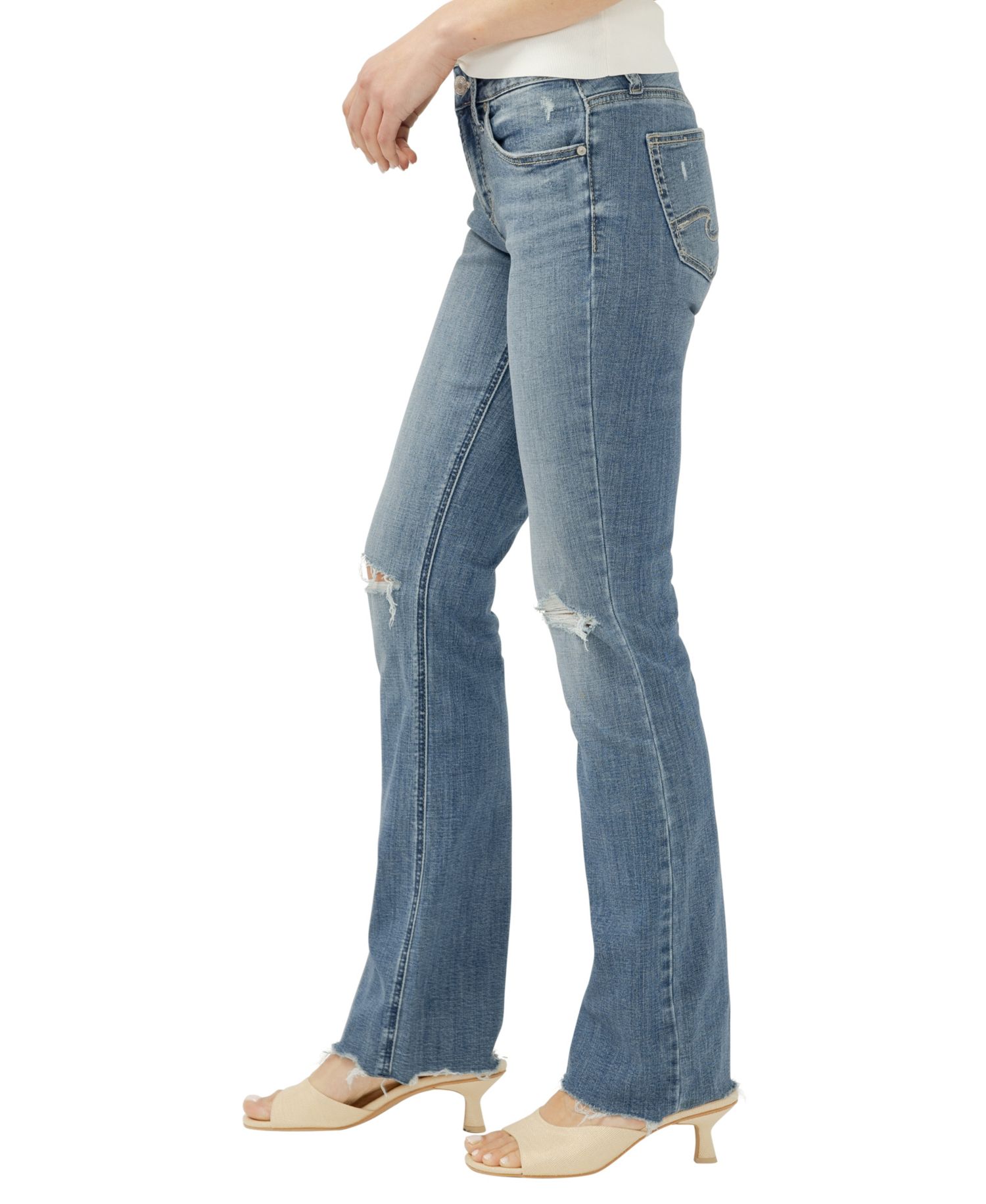 Women's Suki Mid-Rise Slim Bootcut Jeans