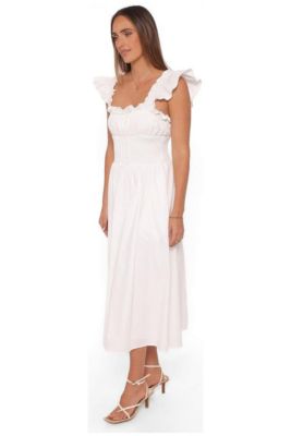 beach green dress PRETTYGARDEN Womens Summer Boho Maxi Dress Casual Sleeveless Square Ne