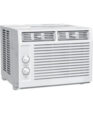 5000 BTU Window Air Conditioner, Quiet Cooling with Easy Knob Control