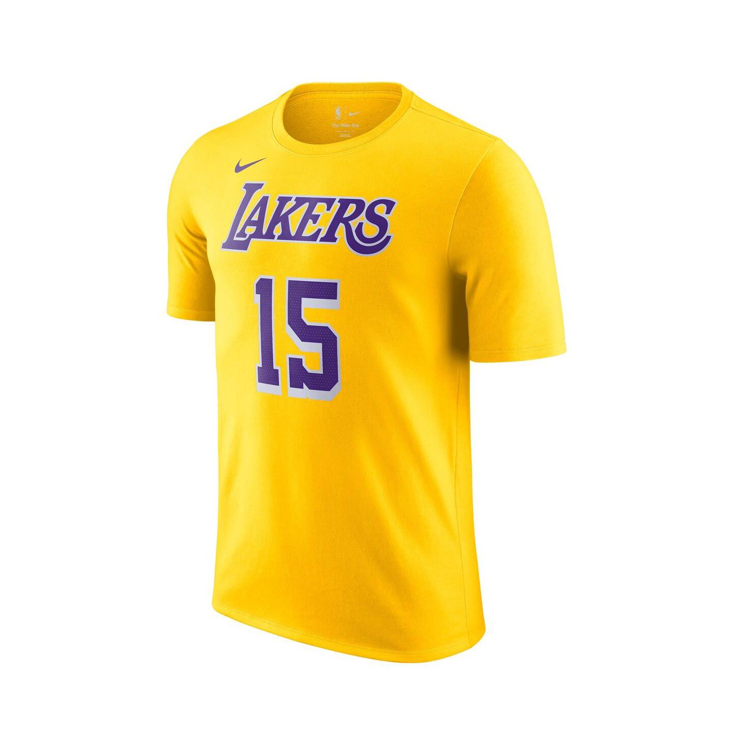 Мужская футболка Nike Austin Reaves Gold Los Angeles Lakers Icon Edition Name & Number — фото 2