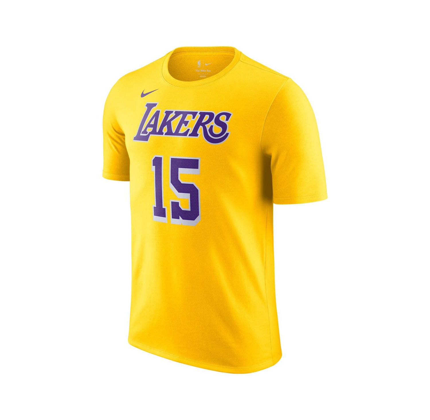 Men's Austin Reaves Gold Los Angeles Lakers Icon Edition Name & Number T-Shirt