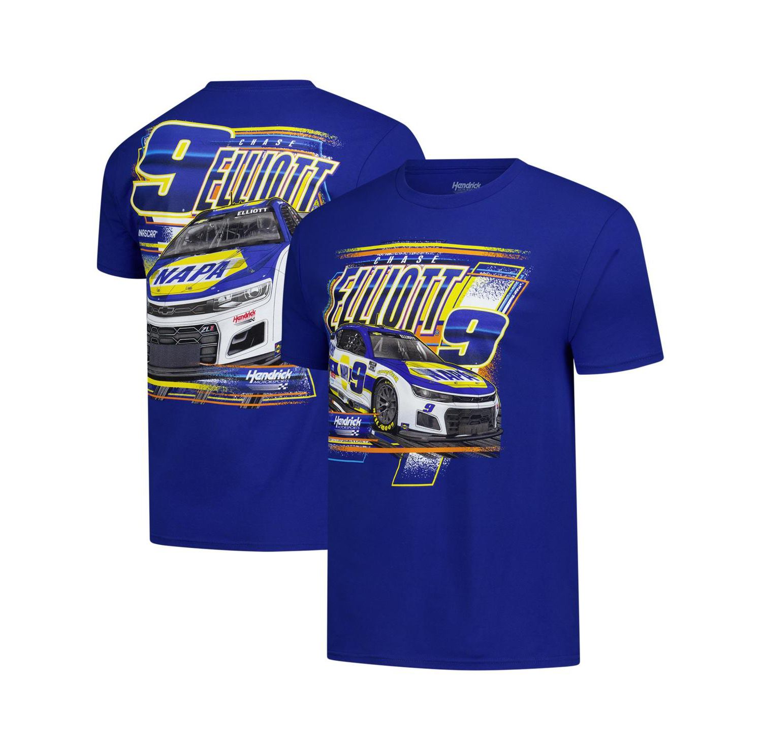 Men's Royal Chase Elliott Fast Royal 2-Spot T-Shirt