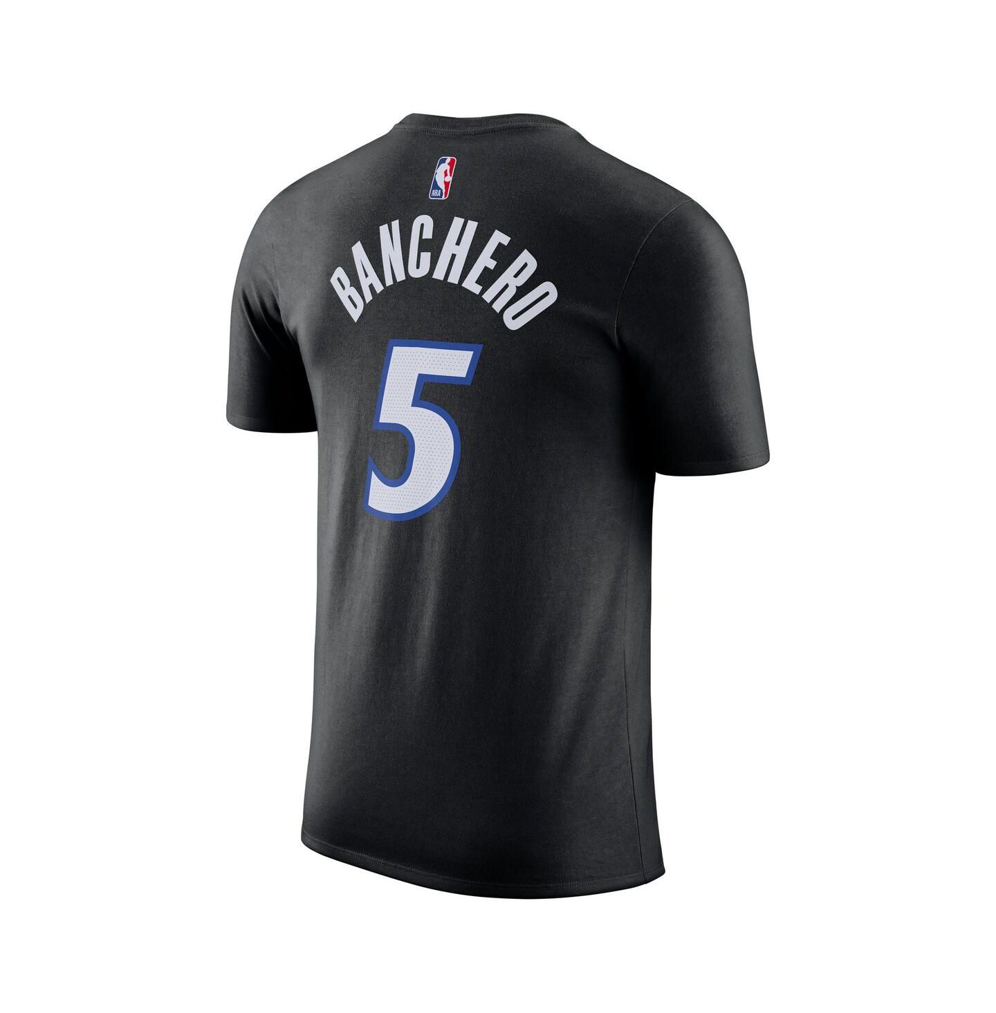 Футболка Jordan Paolo Banchero Black Orlando Magic Name & Number - Statement Edition — фото 3