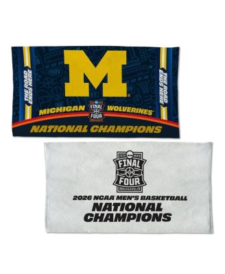 Michigan Wolverines 2026 NCAA Men's Basketball National Champions 22" x 42" Double-Sided Locker Room Celebration Towel