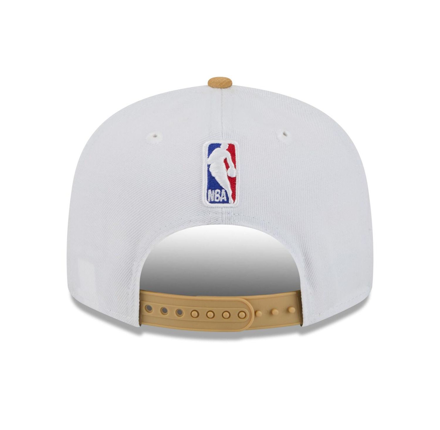 Men's White/Gold Boston Celtics 2025/26 City Edition 9FIFTY Snapback Hat