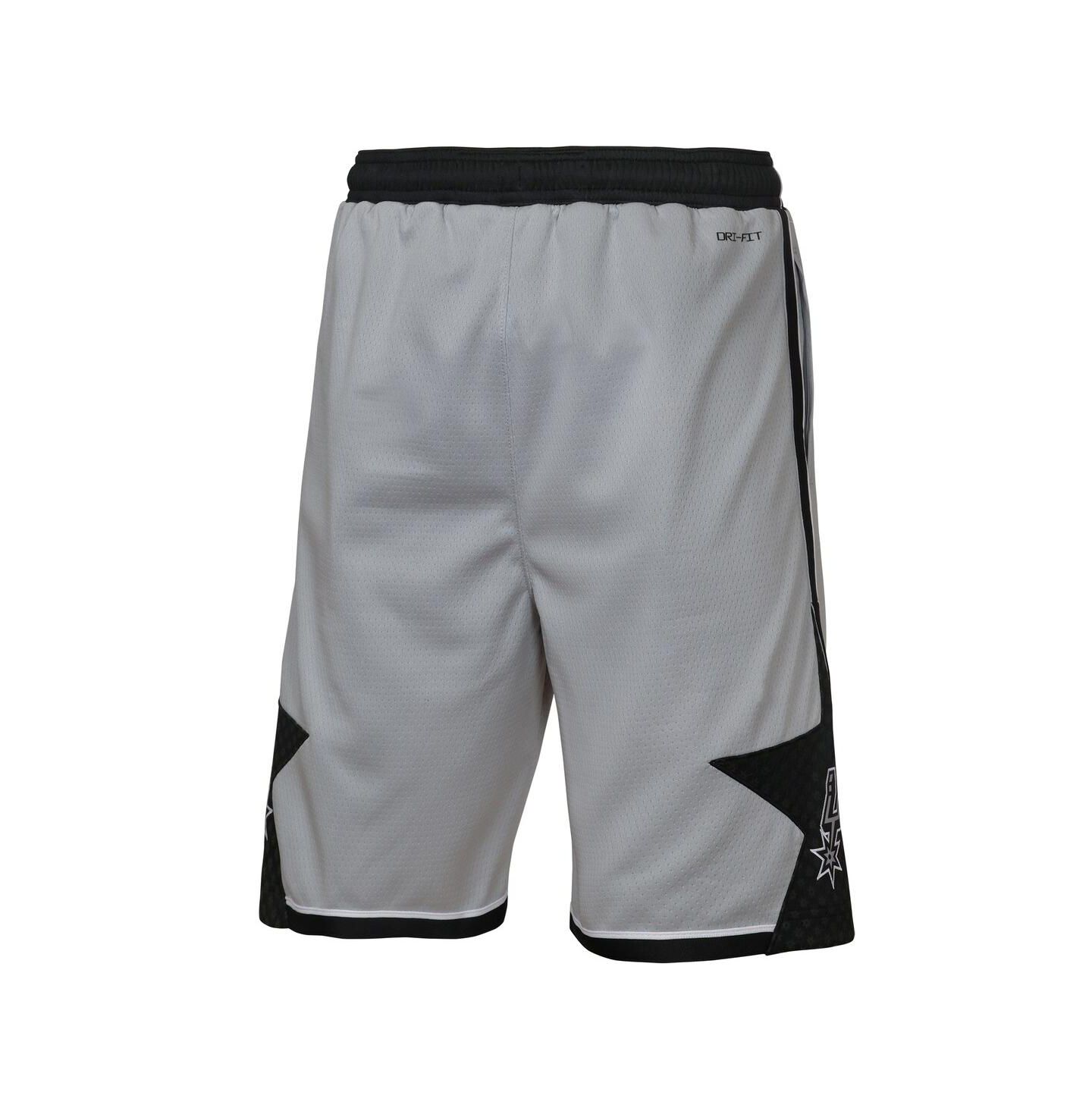 Детские шорты Jordan Silver San Antonio Spurs Authentic Statement Edition Swingman — фото 3