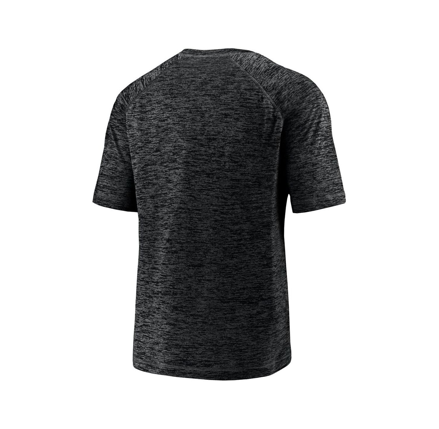 Men's Black Las Vegas Raiders Shade Battle Ready Raglan Space-Dye T-Shirt