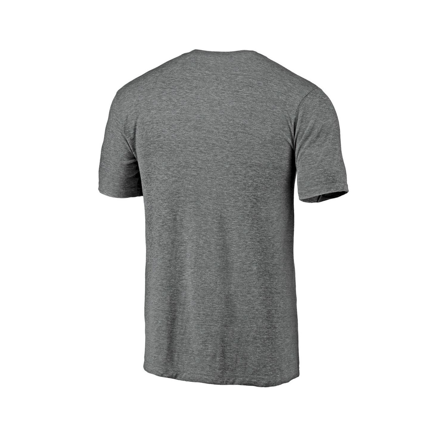Men's Heather Gray Houston Cougars Arched City Tri-Blend T-Shirt