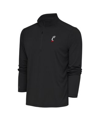 Men's Graphite Cincinnati Bearcats Tribute Quarter-Zip Pullover