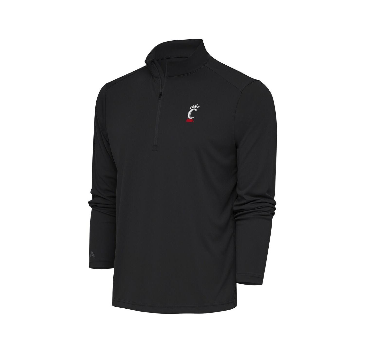 Men's Graphite Cincinnati Bearcats Tribute Quarter-Zip Pullover