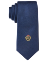 Lauren Ralph Lauren Boys Solid Crest Tie - Navy