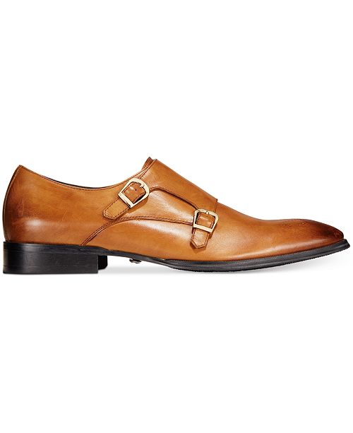 Bar III Men�s Carrick Monk Strap with Medallion, Created