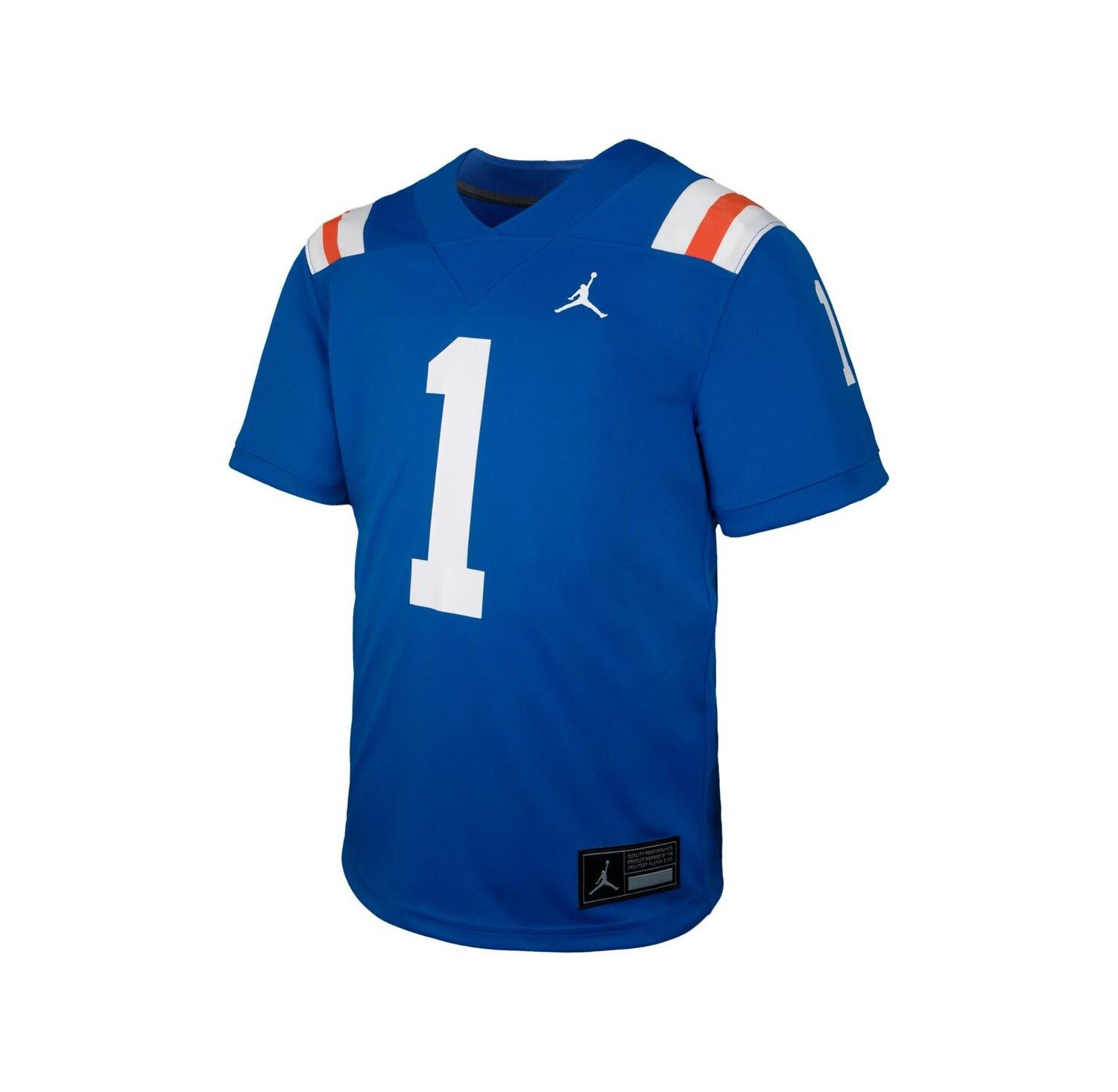 Big Boys and Girls 1 Royal Florida Gators Alternate Football Game Jersey