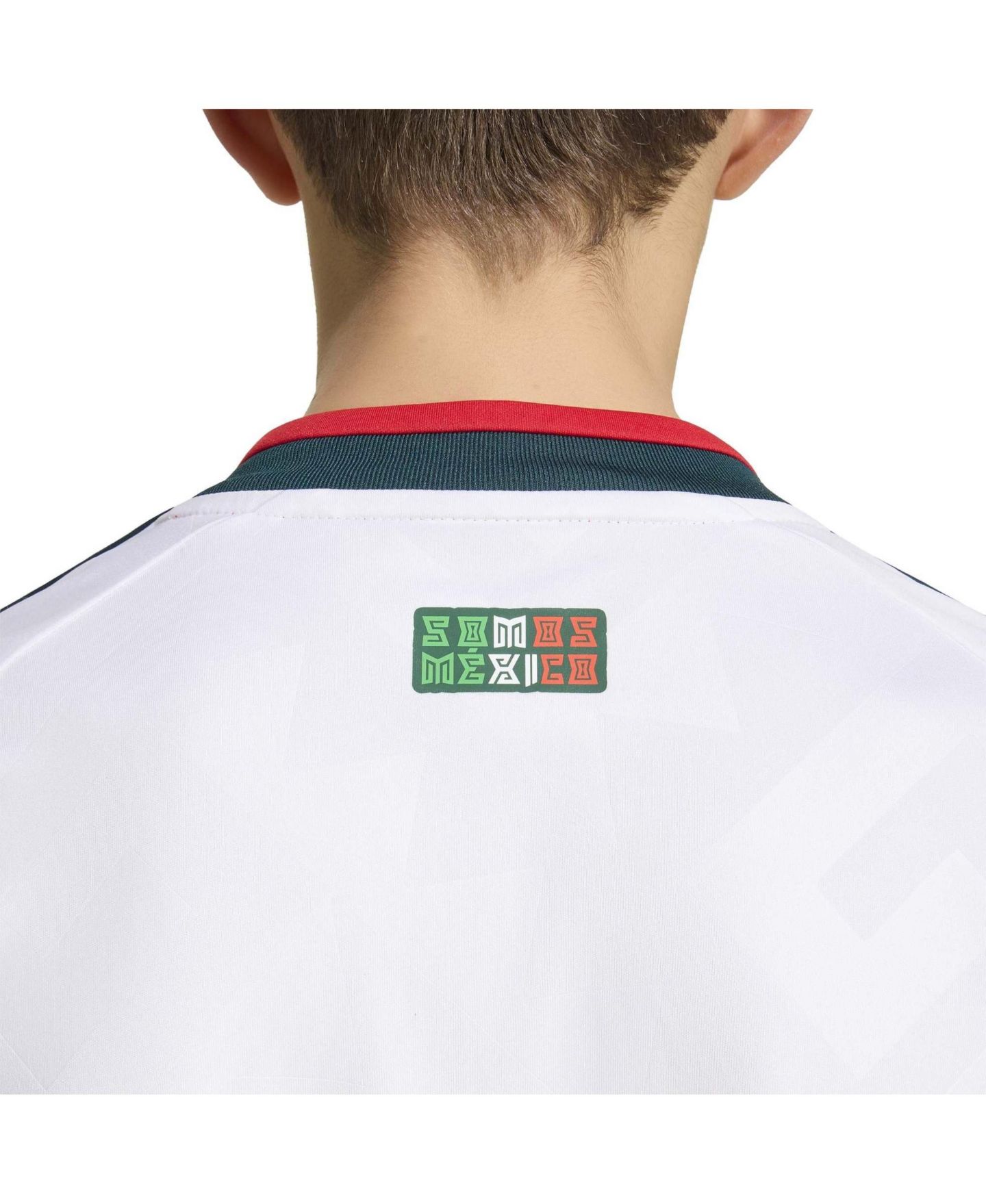 Детское джерси adidas сборной Мексики 2026 Away Replica с длинным рукавом, White — фото 5