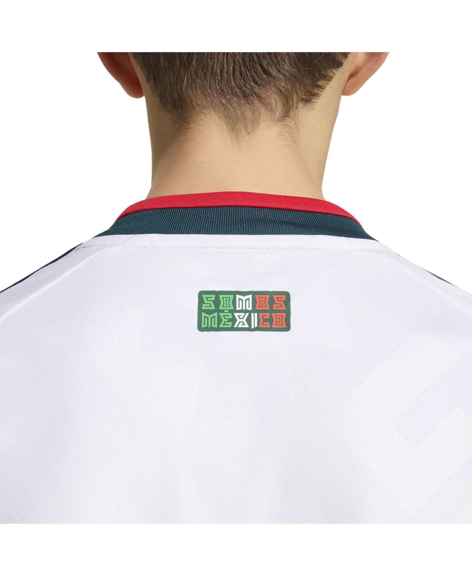 Big Boys and Girls White Mexico National Team 2026 Away Replica Long Sleeve Jersey