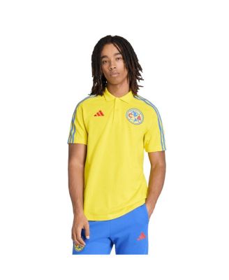 Men's Yellow Club America Alphaskin Polo Shirt