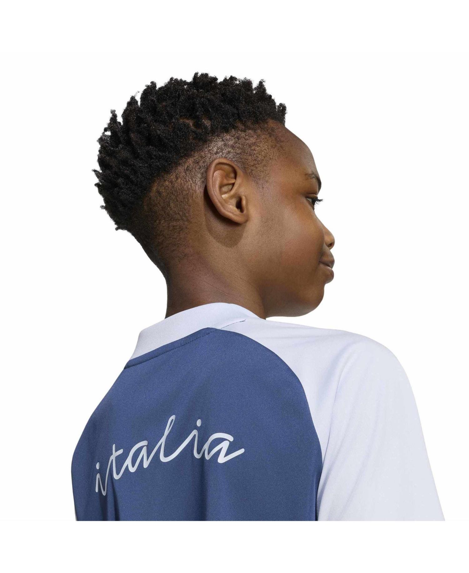 Big Boys and Girls Blue Italy National Team 2026 Pre-Match Jersey