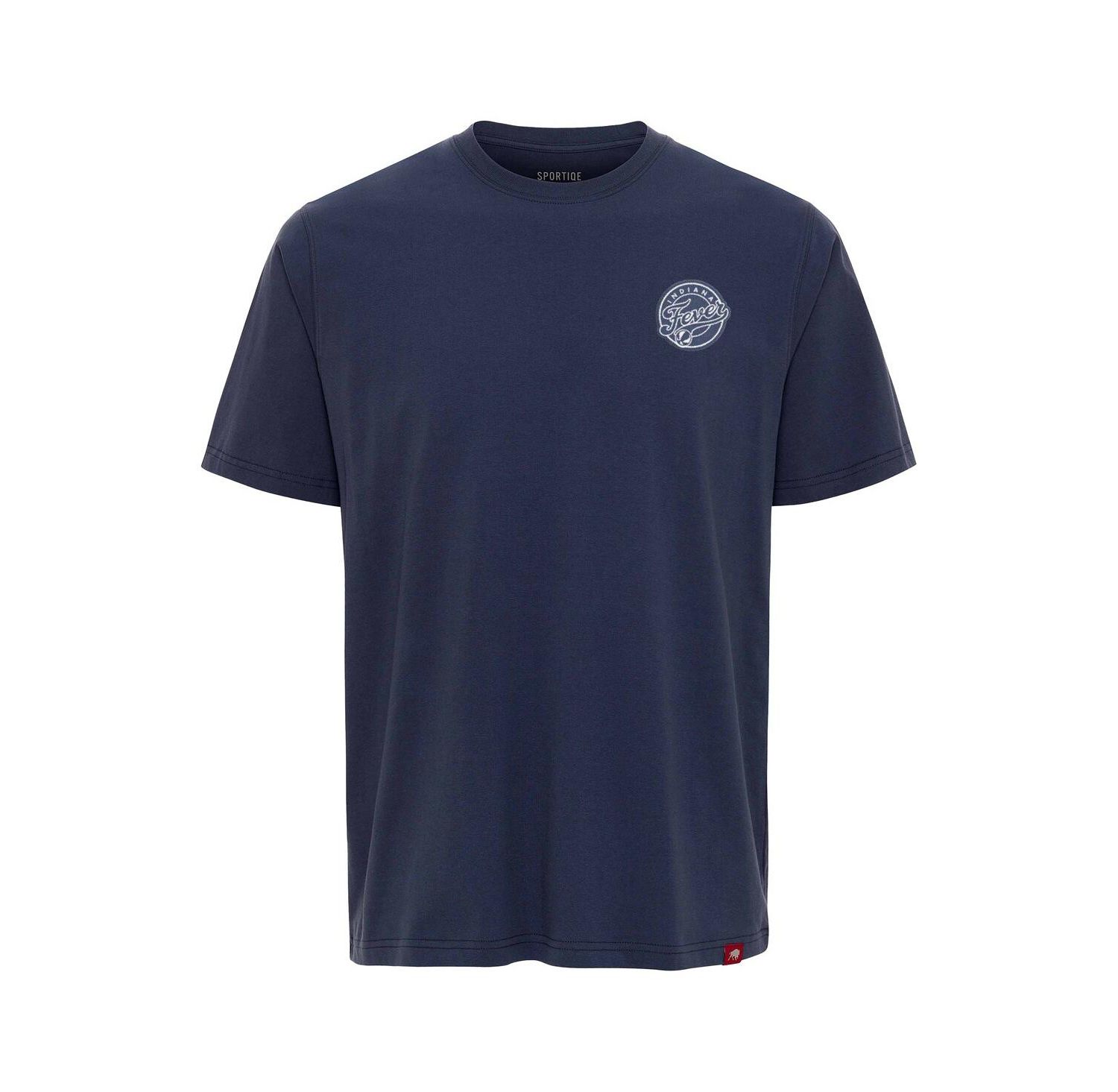 Men's and Women's Blue Indiana Fever Athletic Club Collection Duke Relaxed Fit Premium T-Shirt