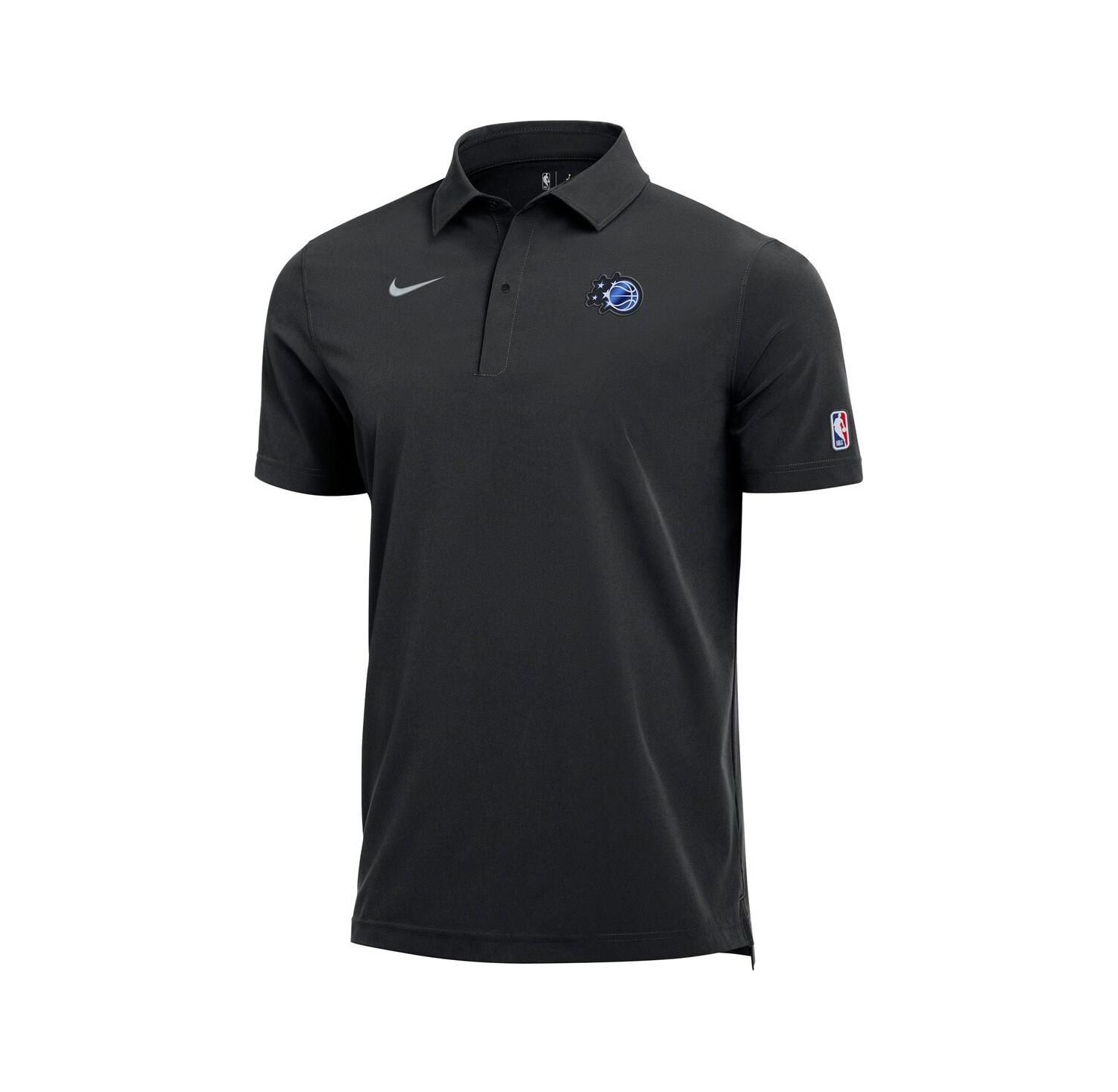 Men's Black Orlando Magic 2025/26 Authentic Dri-FIT Coaches Polo Shirt