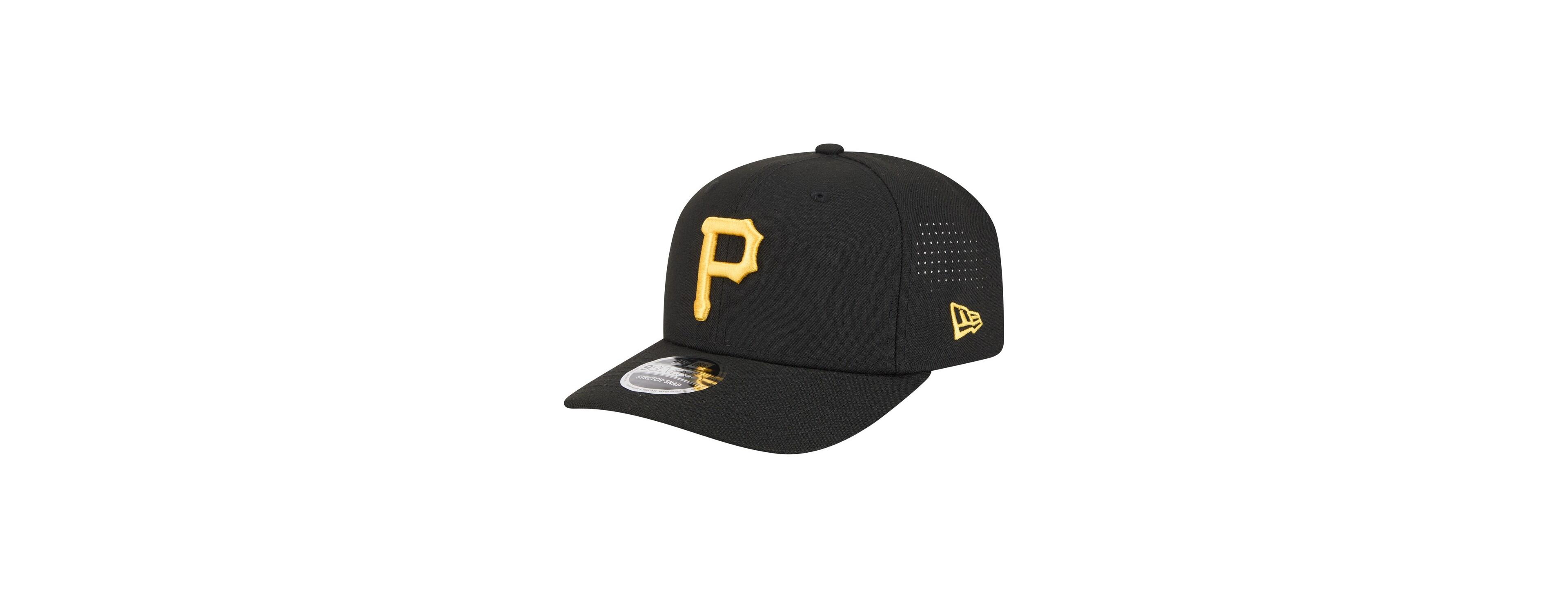 New Era Men's Black Pittsburgh Pirates Performance 9SEVENTY Adjustable Hat