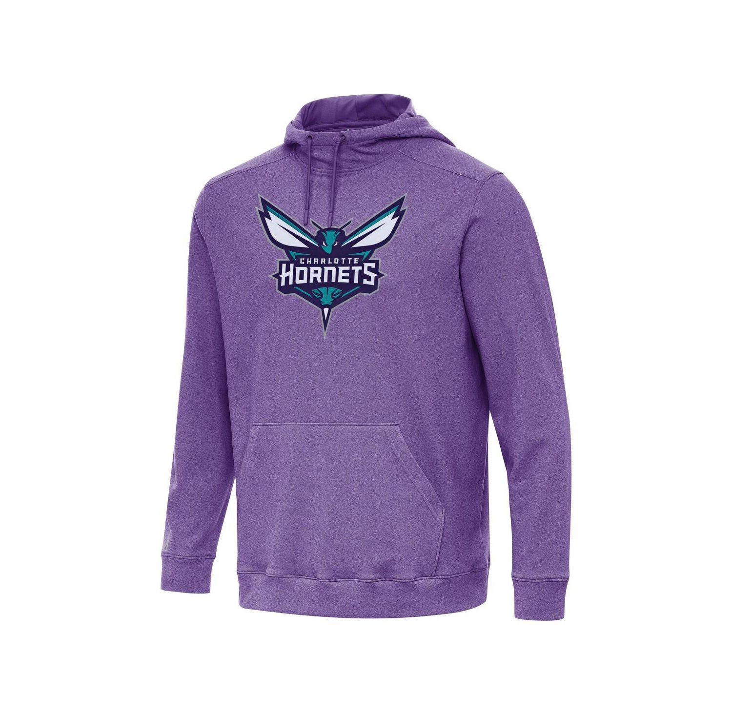 Men's Heather Purple Charlotte Hornets Cloud Pullover Hoodie