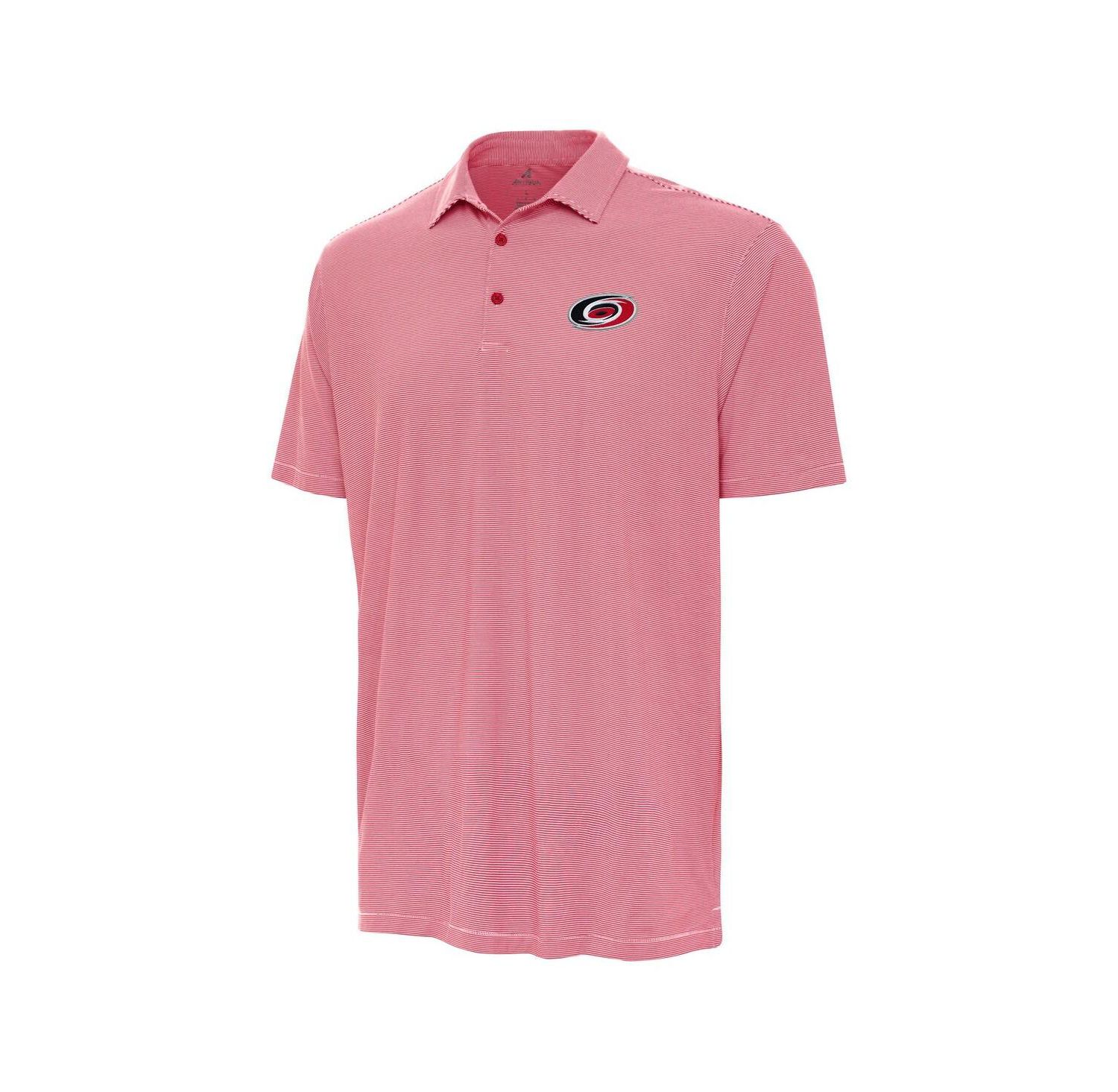Men's Red Carolina Hurricanes Twine Polo Shirt
