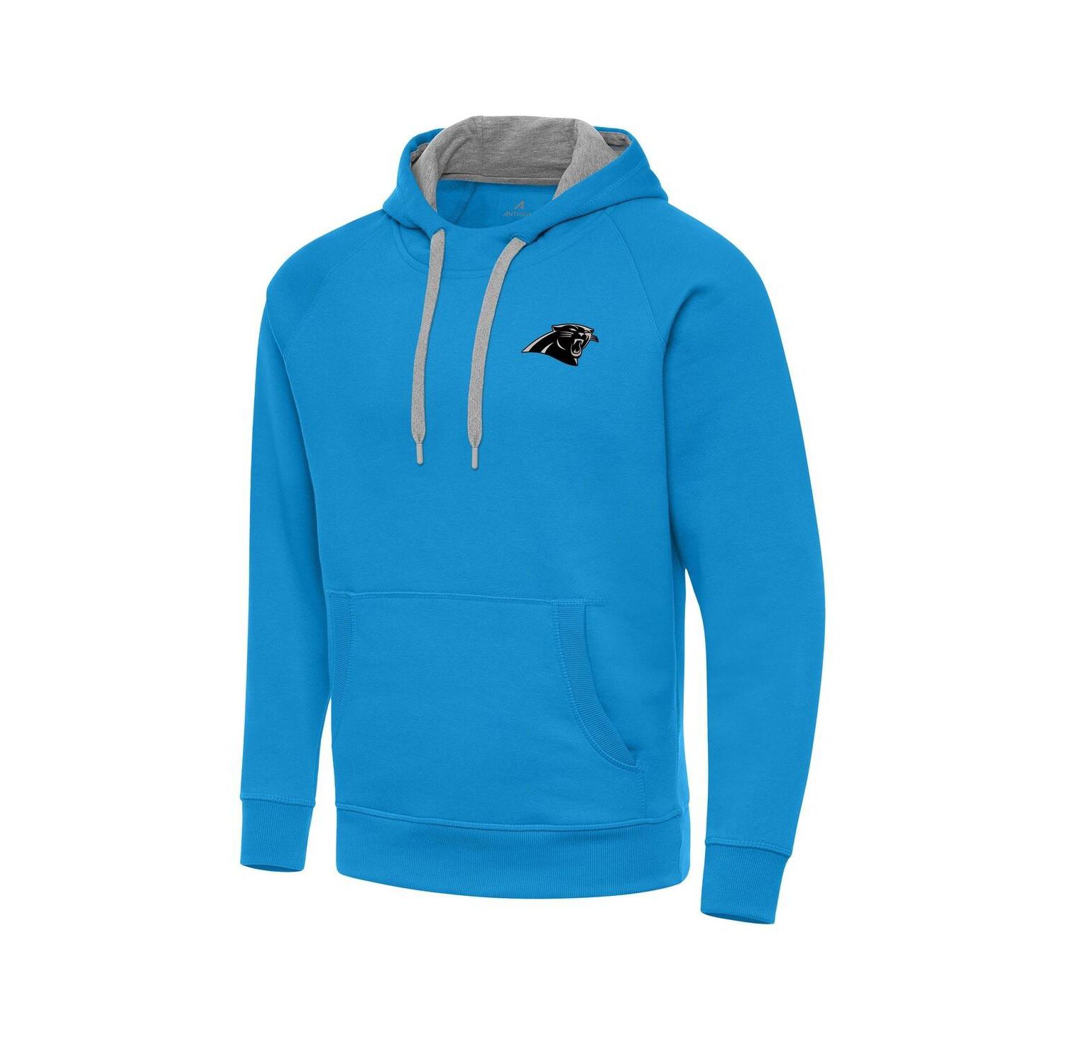 Men's Blue Carolina Panthers Brushed Carbon Victory Pullover Hoodie