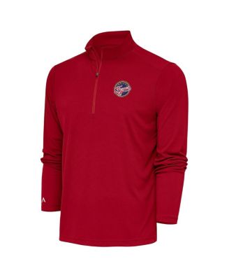 Men's Red Indiana Fever Tribute Quarter-Zip