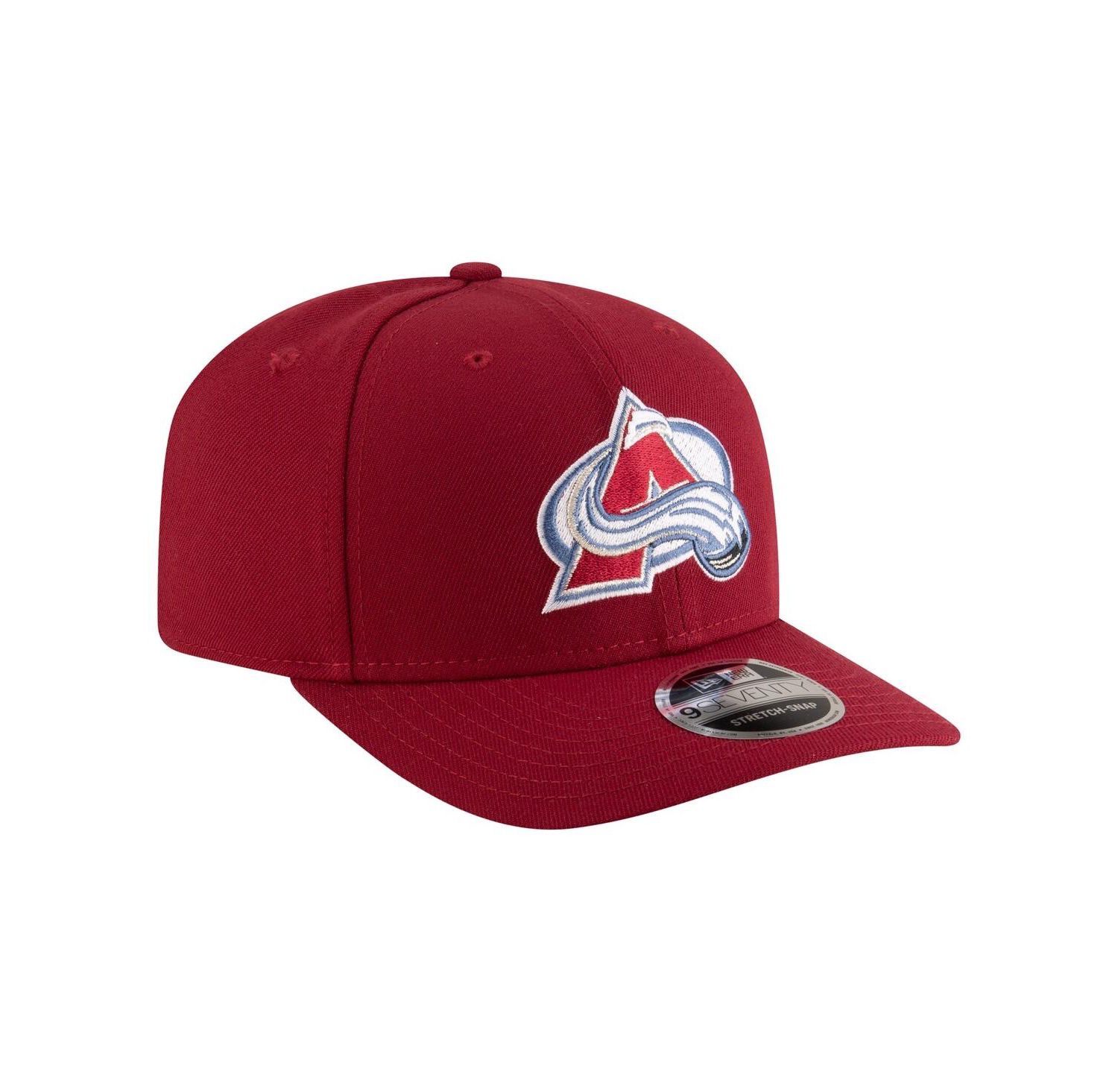 Men's Burgundy Colorado Avalanche 9SEVENTY Stretch-Snap Adjustable Hat