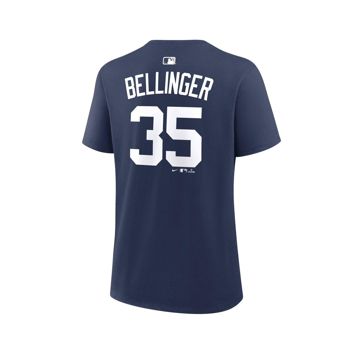 Women's Cody Bellinger Navy New York Yankees Name and Number T-Shirt