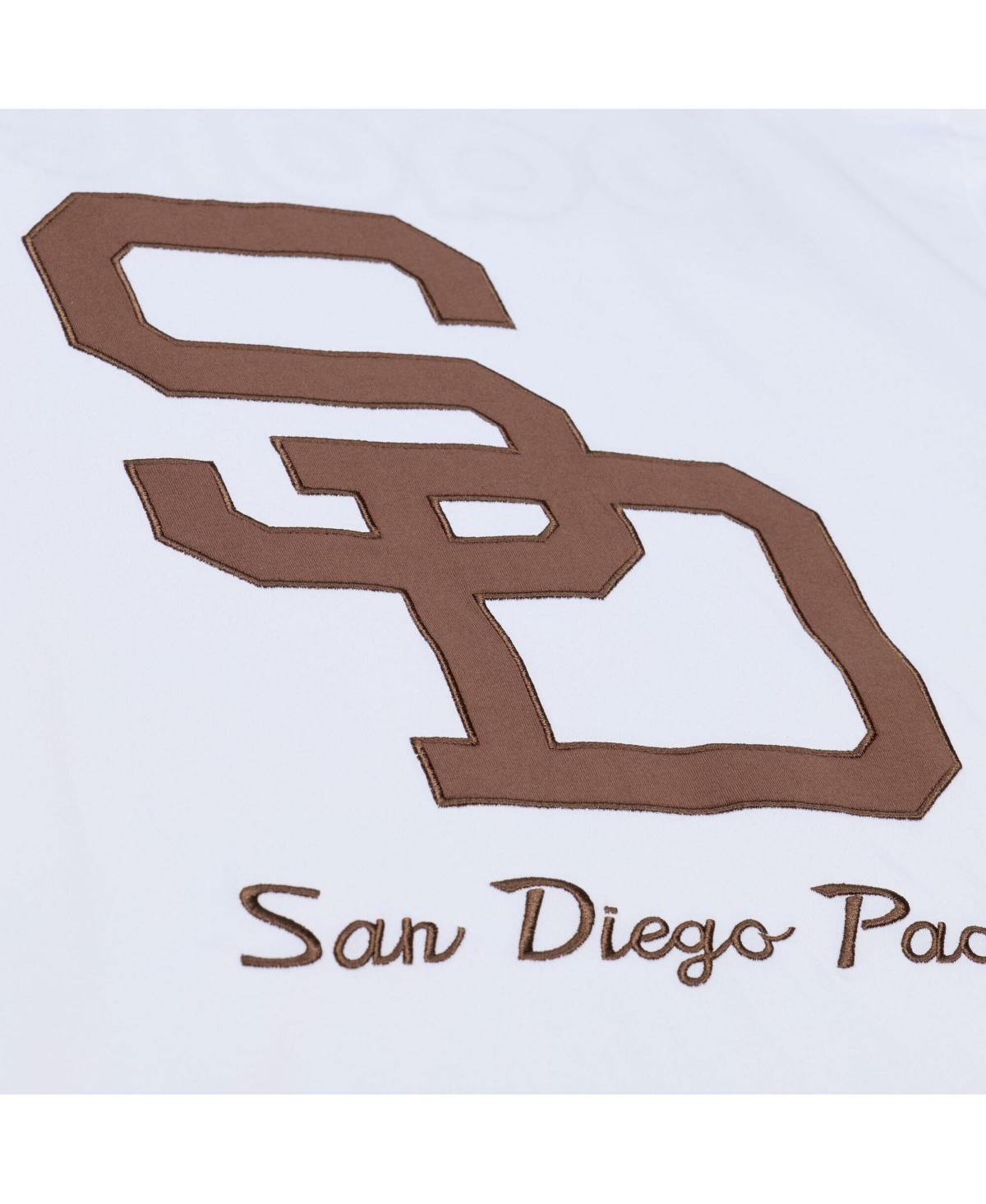 Mitchell & Ness Men's White San Diego Padres Cooperstown Collection Arctic T-Shirt