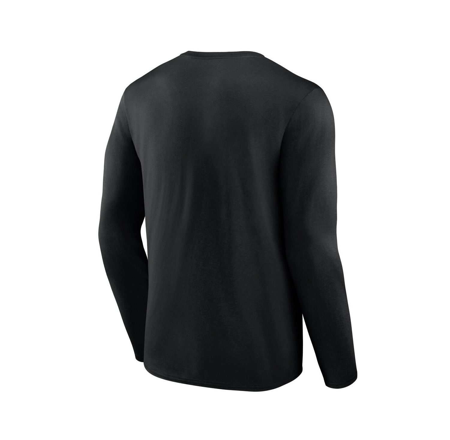 Men's Black Pittsburgh Pirates Heart & Soul Long Sleeve T-Shirt