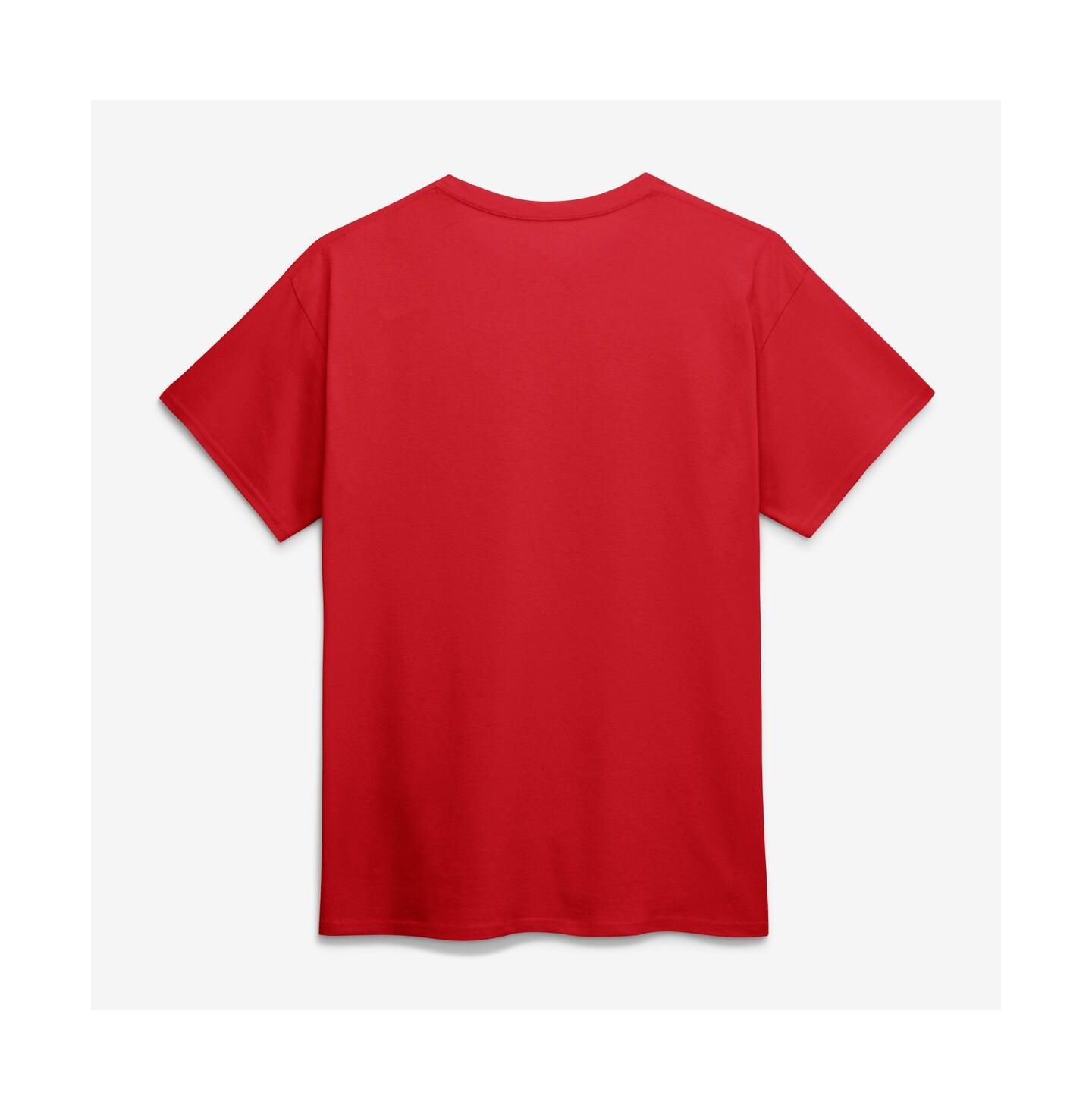 Мужская футболка Logo Athletic Red Chicago Cubs Wordmark — фото 2