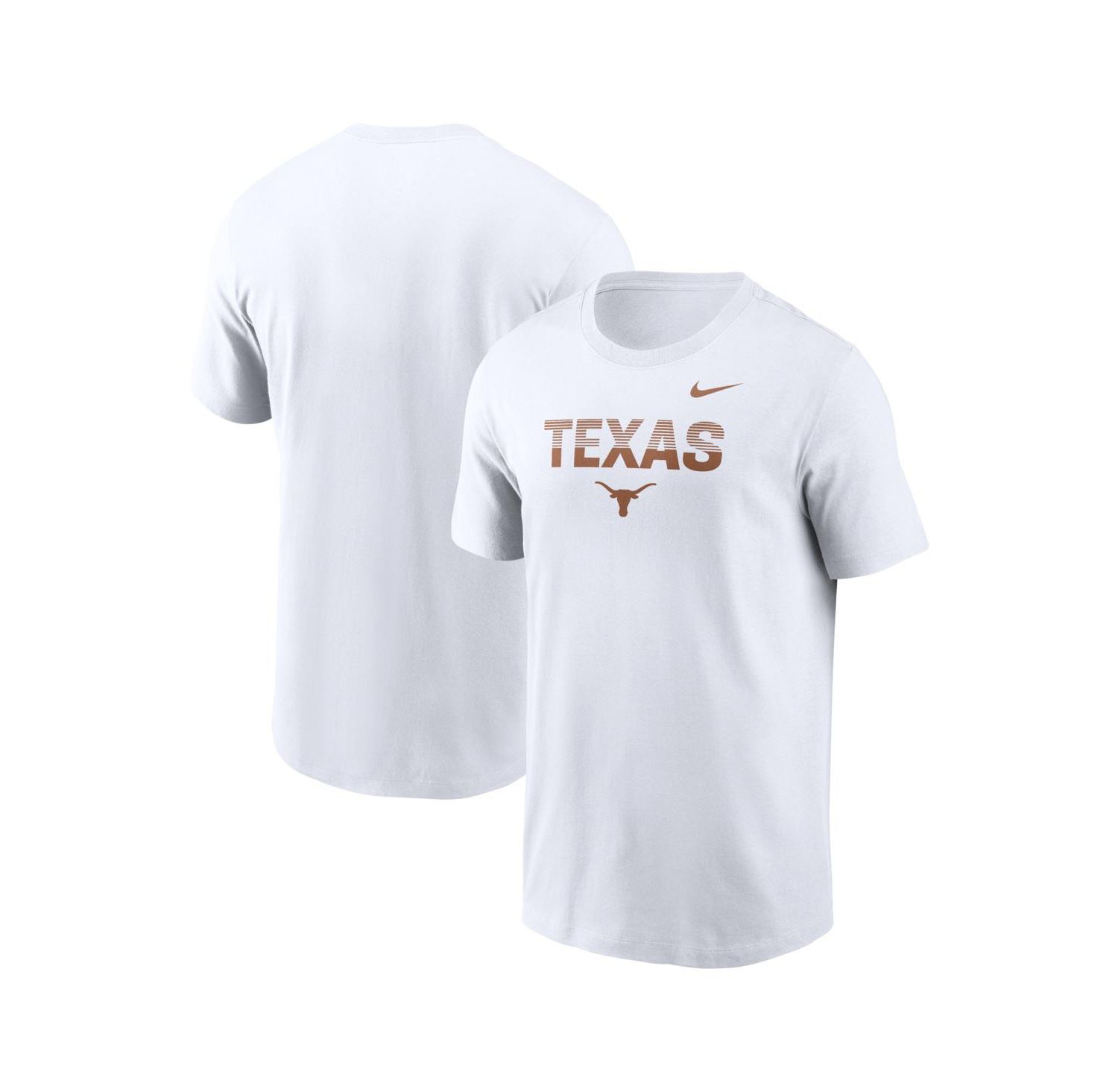 Men's White Texas Longhorns Primetime Kinetic T-Shirt