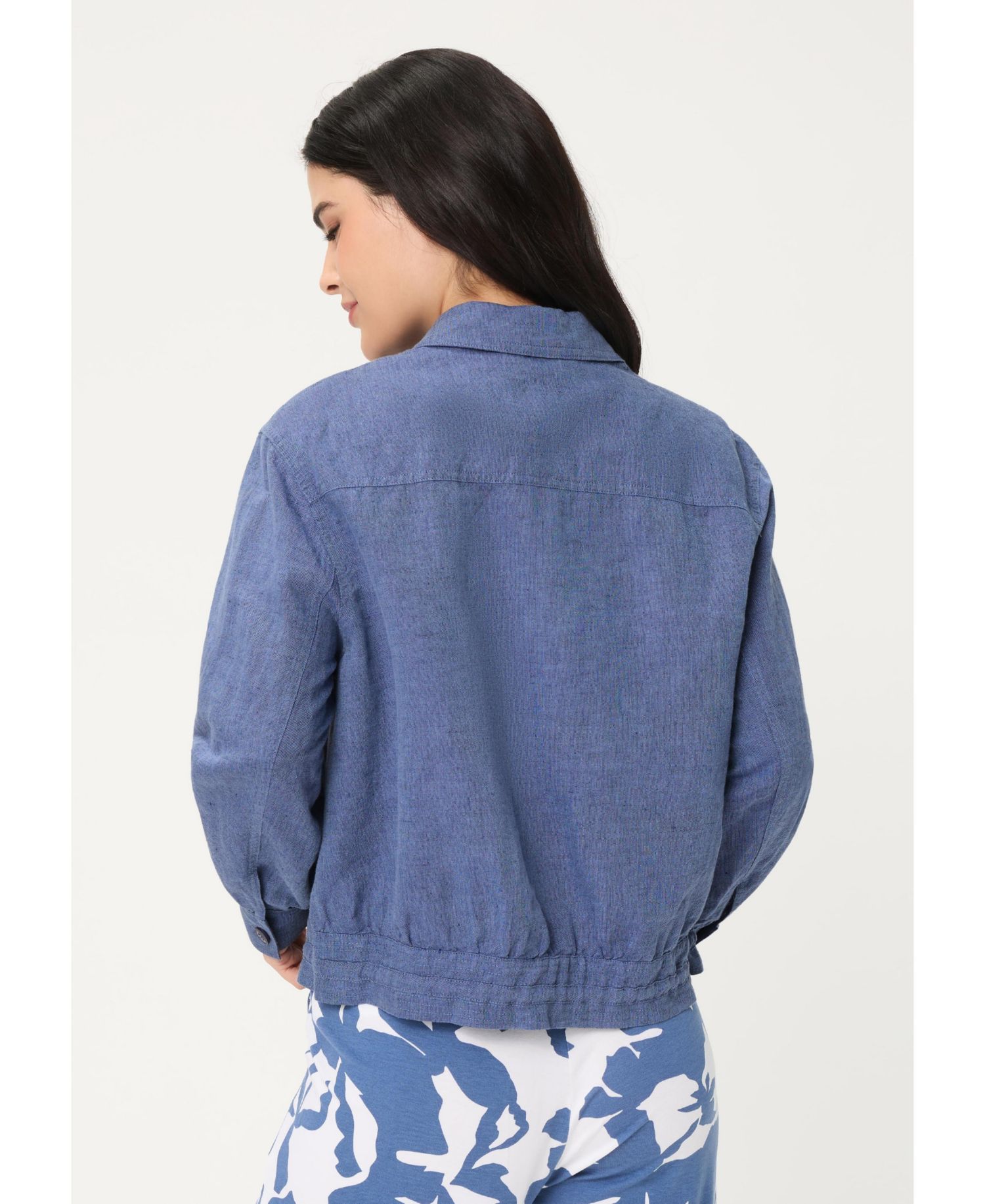 Women's Linen-Cotton Jacket