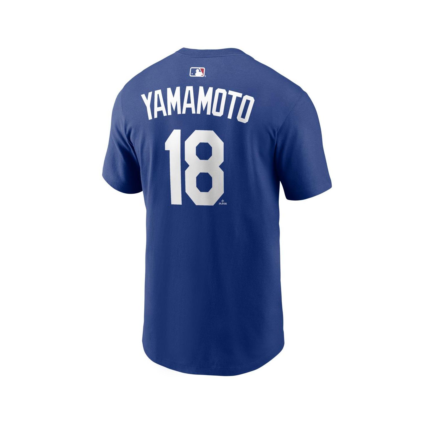 Men's Yoshinobu Yamamoto Royal Los Angeles Dodgers Alternate Name & Number T-Shirt