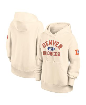 Women's Natural Denver Broncos Oversized Legacy Phoenix Hoodie