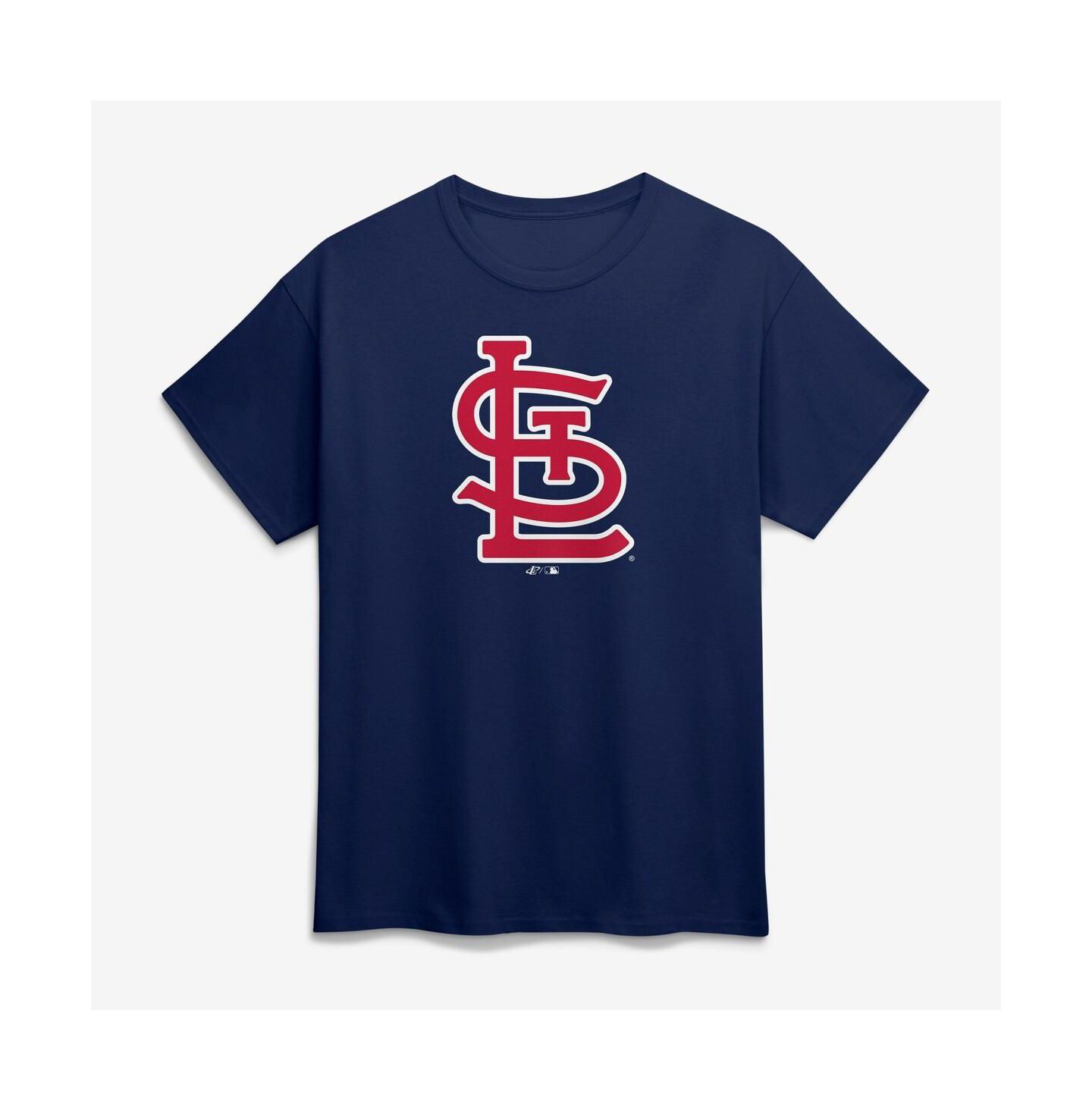 Мужская футболка Logo Athletic Navy St. Louis Cardinals Logo — фото 1